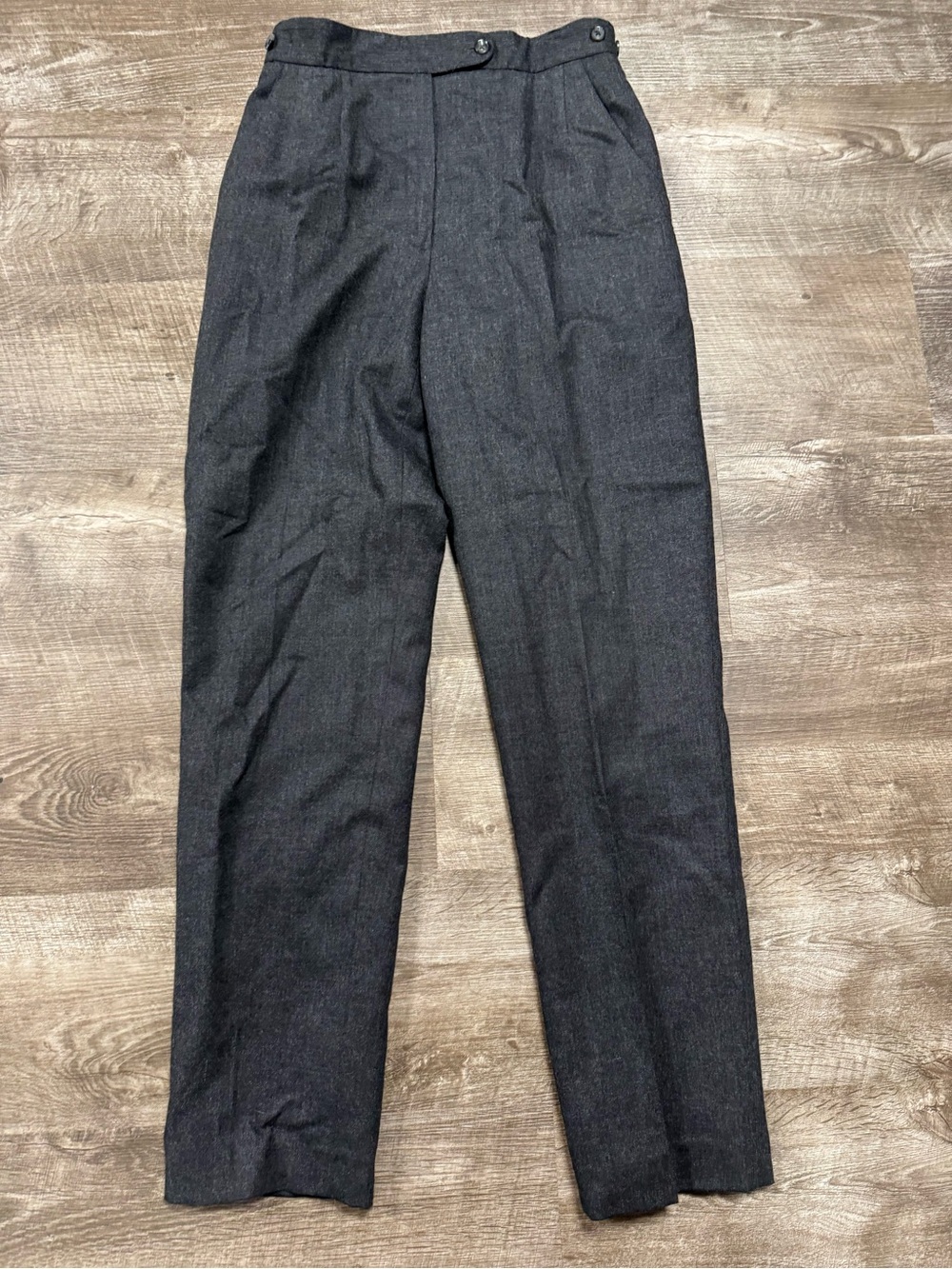 Harve Benard 100% Wool Grey Dress Pants Size 6